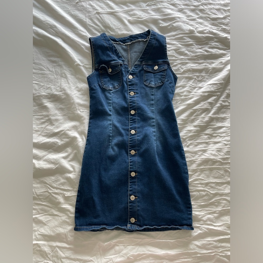 Denim dress